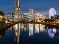 みなとみらいの夜景