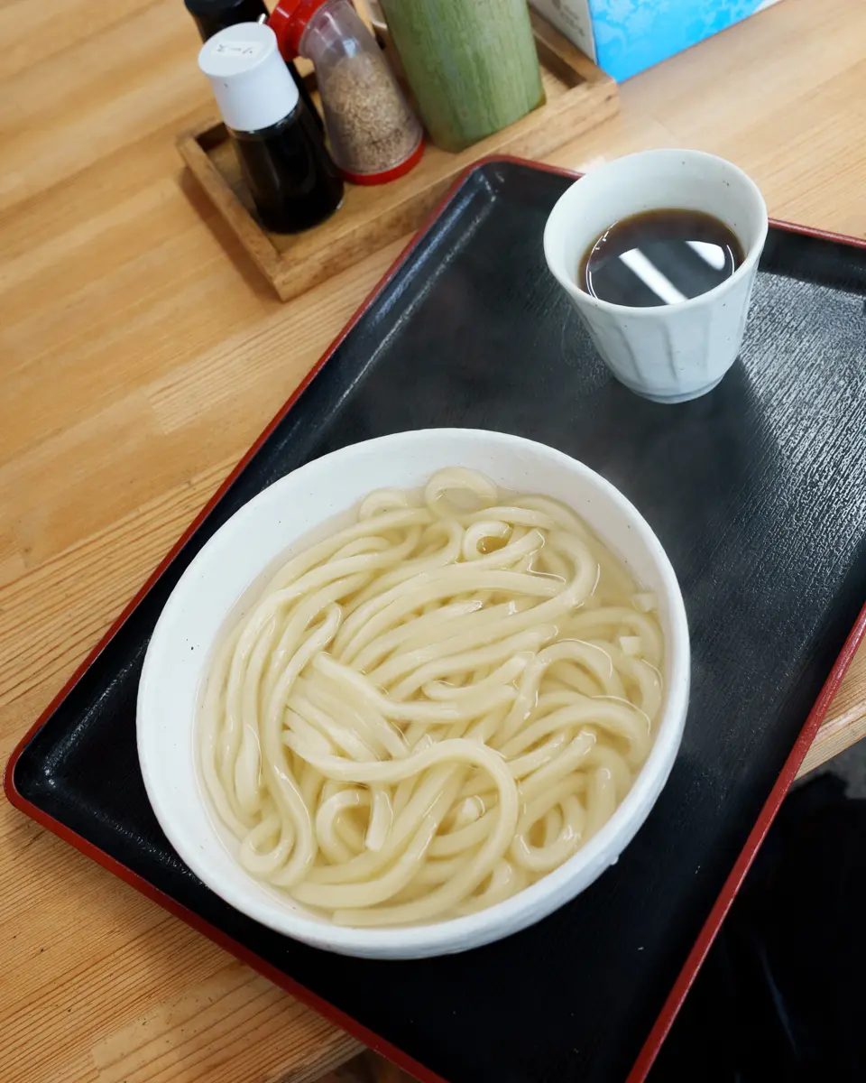 空海房の釜揚げうどん