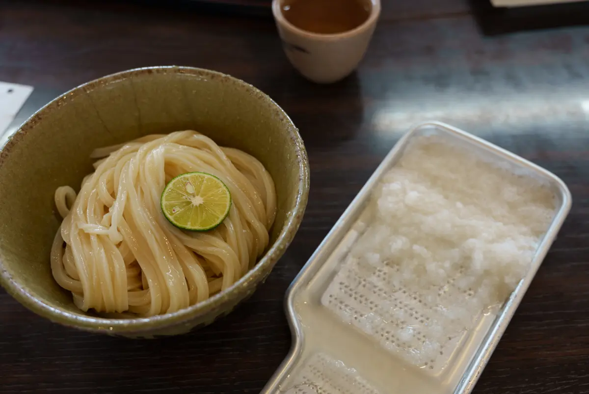 元祖しょうゆうどん 小縣家の大根しょうゆうどん