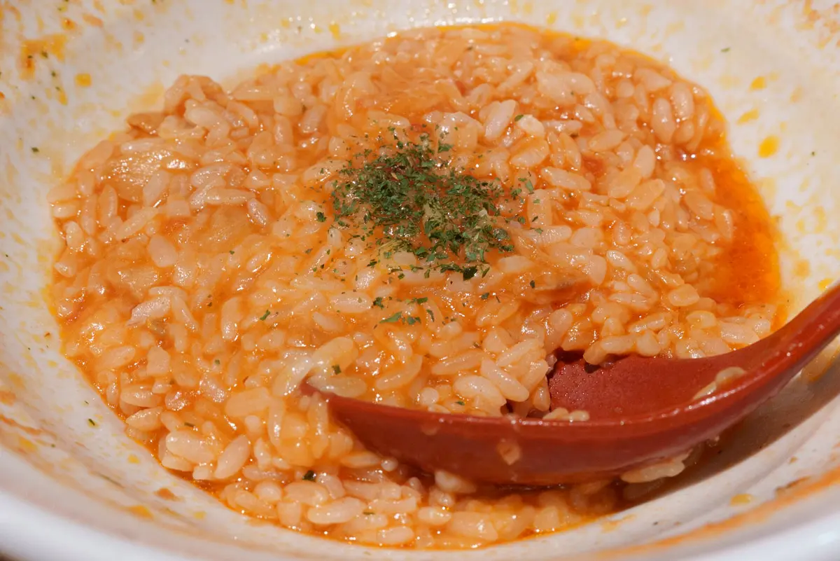 麺屋Oggiのチーズリゾット